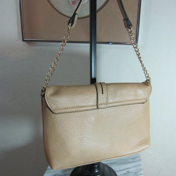 Camel Colored Faux Leather Purse - Picture 3 of 5